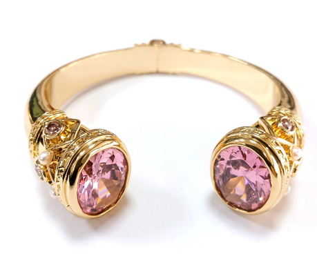 Plattierung Messing Armbänder Armbänder Manschetten Schmuck Granat Steine Silber Schmuck Glitter CZ