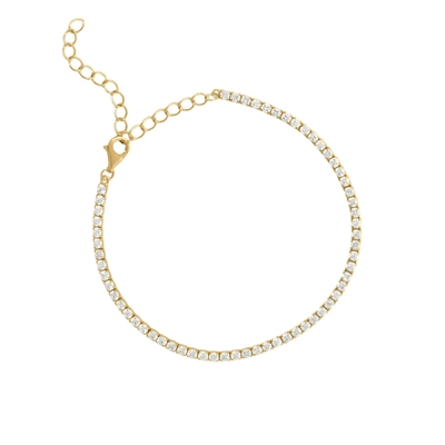 Weißgold beschichtet Mai Geburtstag Smaragd Kubik Zirkon Verstellbarer Tennisketten Armband