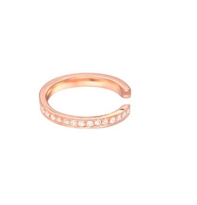 Klassische Regenbogen-Schaufel für Frauen Kubischer Zirkon 925 Sterling Silber Ohrenschlauch Schmuck