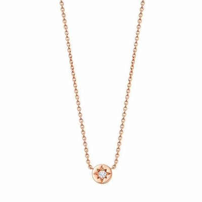 Goldplattierte 925 Sterling Silber Starburst Diamant Disc Anhänger Halskette für tägliches Tragen