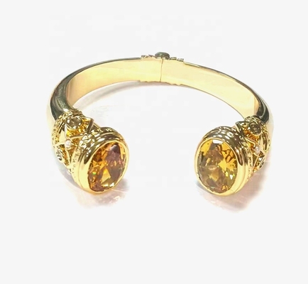 Religiöse Art Sonstige Silberschmuck Granat Steine Messing Armband Armband Plattierung Manschette