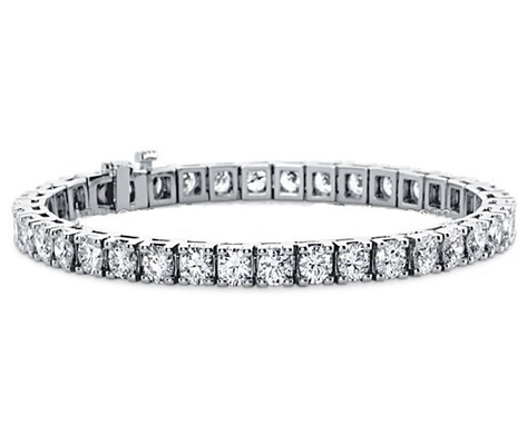 925 Sterling Silber Goldplattiert 3mm Moissanite Diamant Tennis Armband Stein Farboption