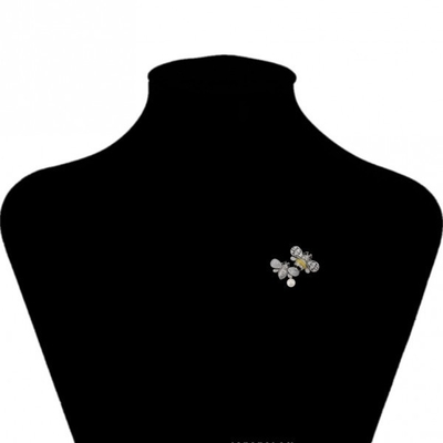 Besondere Farben: Esmalte Bienenbrücke Kristall Strass, Hummelbiene Lapel