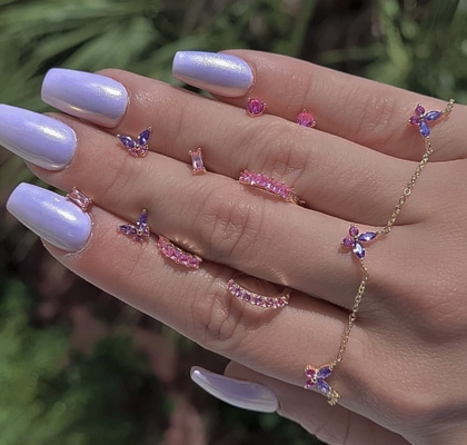 18K Gold Marquise Schnitt Türkis CZ 925 Sterling Silber Schmetterling Stud Ohrringe für Frauen