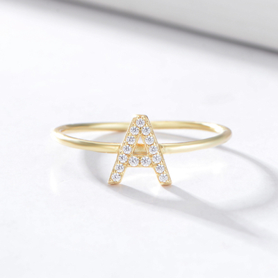 Massivsilber 925 Custom Schmuck Ewigkeit Ringe für Frauen Männer 2023 Unisex Gold Schmuck