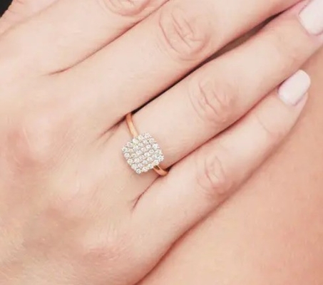 2024 Ringe Brasilianische Pave Weiß CZ Silber Ring für Schmuck Schmuck Mode Accessoires