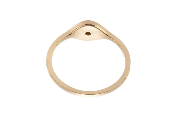 925 Sterling Silber Evil Eye Diamant Band Ring mit Silberplattierung Klassiker