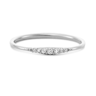 Einfach 14K Goldplattiert Handgefertigt Stapeln Dünn 925 Sterling Silber Ringe