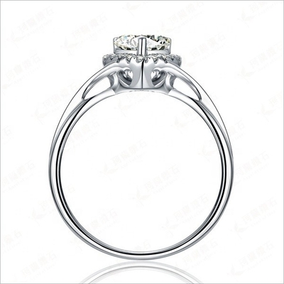 Herzen feine Weedringe 925 Sterling Silber Schmuck für Frauen Modeaccessoires