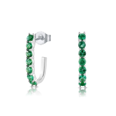 Trendy 925 Sterling Silber 14k Gold Trendy Bend Stud Ohrringe für Frauen Mädchen Schmuck