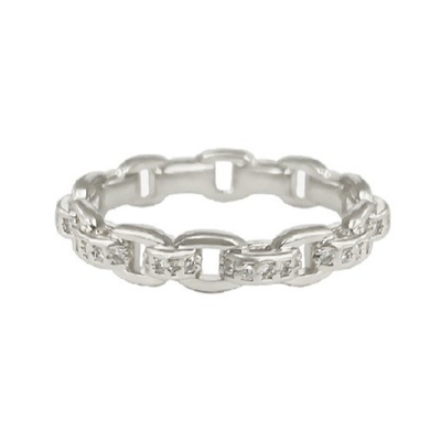18K Gold Delikates Individual Super Fee 925 Sterling Silber Ring
