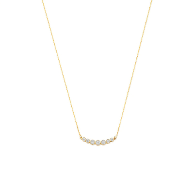 Minimalistische 925 Sterling Silber Tennis Anhänger Halsketten für Frauen Schicht stapelbare Halsketten