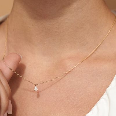 925 Sterling Silber Pärchen geschnitten Zirkon Anhänger Halskette für Frauen