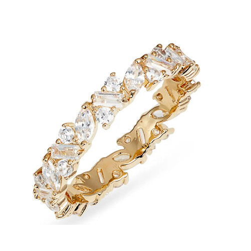 Brasilianische Kübel Zirkonia Ewigkeit Ring Set perfektes Geschenk für jeden Anlass