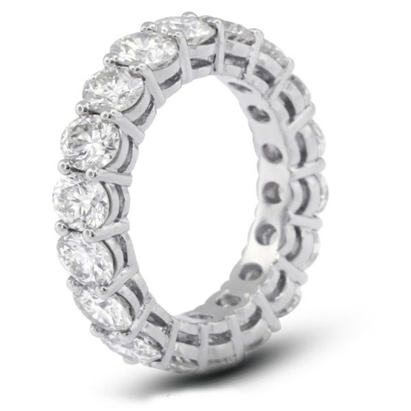 925 Sterling Silber 4mm CZ Eternity Band Ring Öko-freundlich Ja Plattierung Rose Gold
