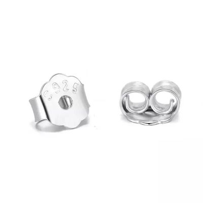 Schmetterling DIY Zubehör für Ohrring Rücken 925 Sterling Silber