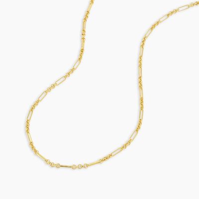 18in 925 Sterling Silberketten Halskette 2,2mm Breite 18K Goldketten Halskette