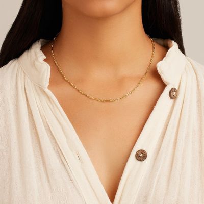 18in 925 Sterling Silberketten Halskette 2,2mm Breite 18K Goldketten Halskette