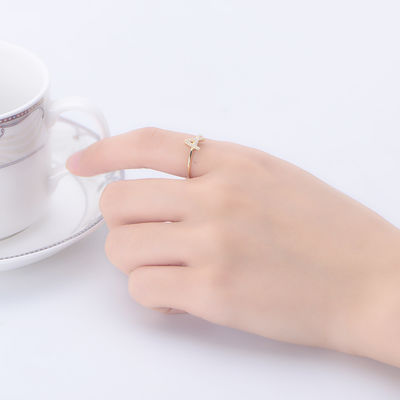 Massivsilber 925 Custom Schmuck Ewigkeit Ringe für Frauen Männer 2023 Unisex Gold Schmuck
