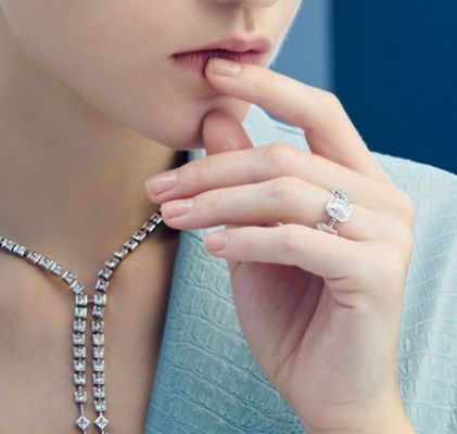 Smaragdweiß CZ Frauen Ewigkeit Band Baguette 18K Gold 925 Sterling Silber Ringe