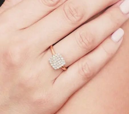 2024 Ringe Brasilianische Pave Weiß CZ Silber Ring für Schmuck Schmuck Mode Accessoires