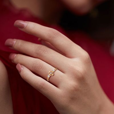 Ringe für Unisex 925 Sterling Silber Triade Clover Ring auf brasilianischen Ring Band Schmuck