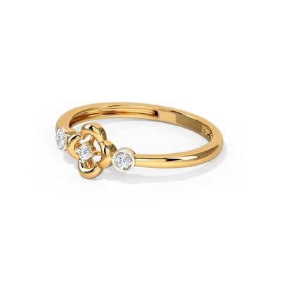 Ringe für Unisex 925 Sterling Silber Triade Clover Ring auf brasilianischen Ring Band Schmuck