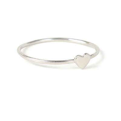 Einzigartiger Herzring, echtes 925 Sterling Silber, 18K Goldplattiert