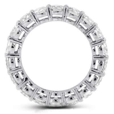 925 Sterling Silber 4mm CZ Eternity Band Ring Öko-freundlich Ja Plattierung Rose Gold