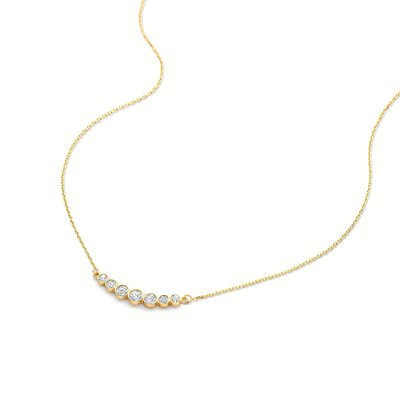 Minimalistische 925 Sterling Silber Tennis Anhänger Halsketten für Frauen Schicht stapelbare Halsketten