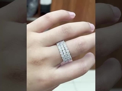 Eternity Band Verlobungsringe für Frauen