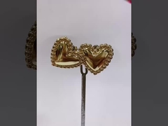 Flachsilberne Ohrringe